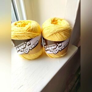 Lily Soft Yellow Cotton Yarn